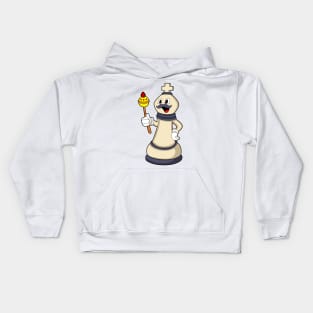 Chess piece King at Chess Kids Hoodie